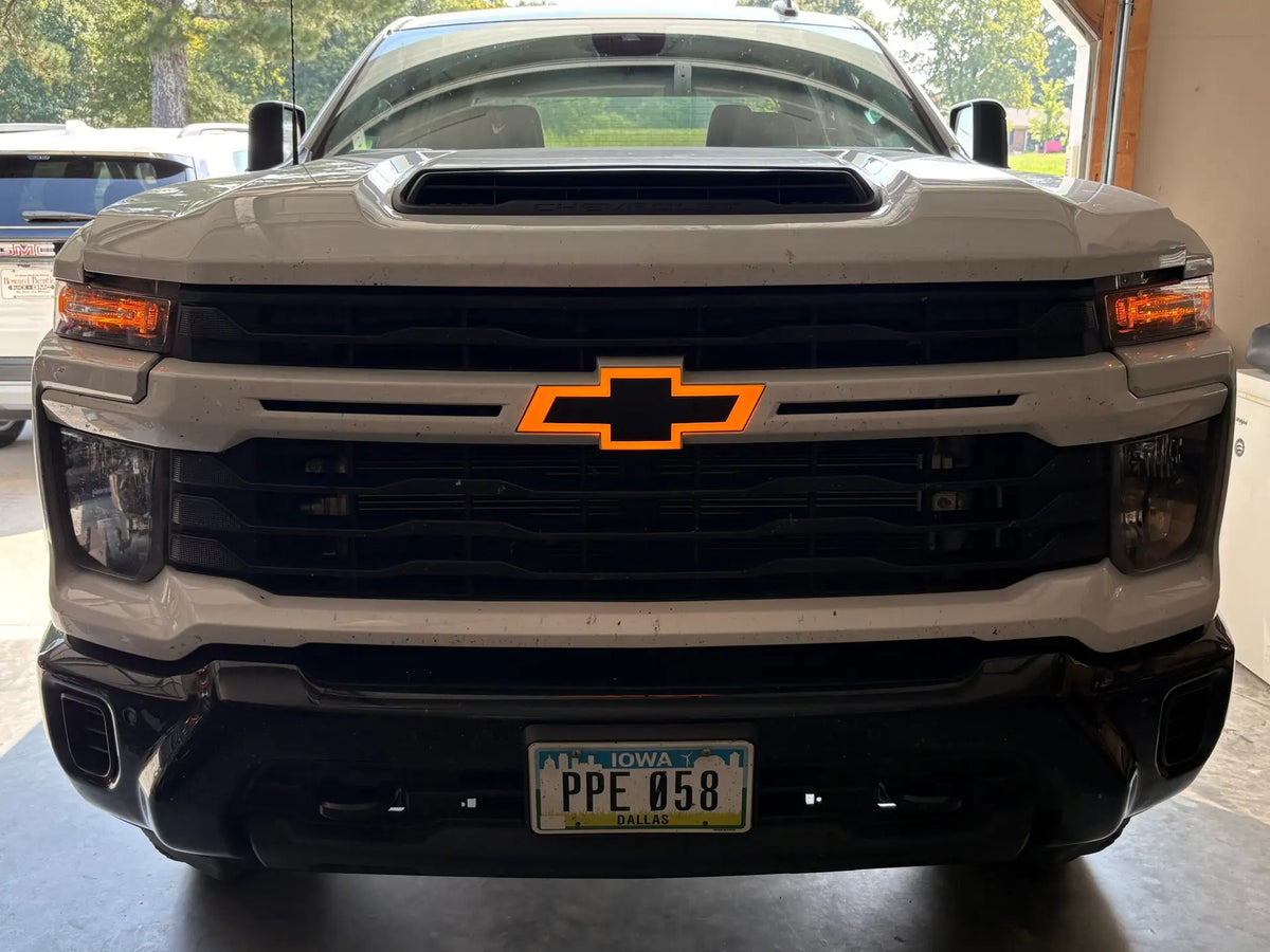 2024+ Chevrolet Silverado HD LED Illuminated Front Emblem