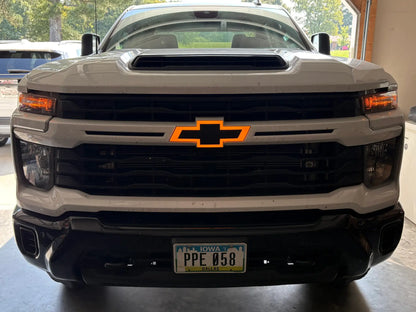 2024+ Chevrolet Silverado HD LED Illuminated Front Emblem