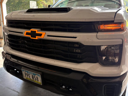 2024+ Chevrolet Silverado HD LED Illuminated Front Emblem