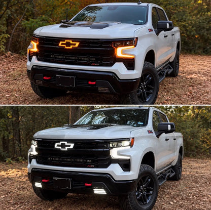 2022+ Chevrolet Silverado LED Illuminated Front Emblem