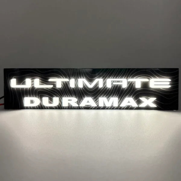 2020+ GMC Sierra HD LED Illuminated Fender Badges
