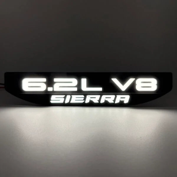 2019+ GMC Sierra LED Illuminated Fender Badges