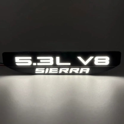 2019+ GMC Sierra LED Illuminated Fender Badges