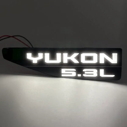 2021+ GMC Yukon LED Illuminated Fender Badges