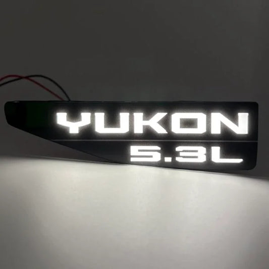 2021+ GMC Yukon LED Illuminated Fender Badges