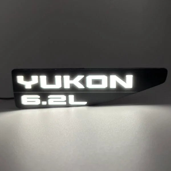 2021+ GMC Yukon LED Illuminated Fender Badges
