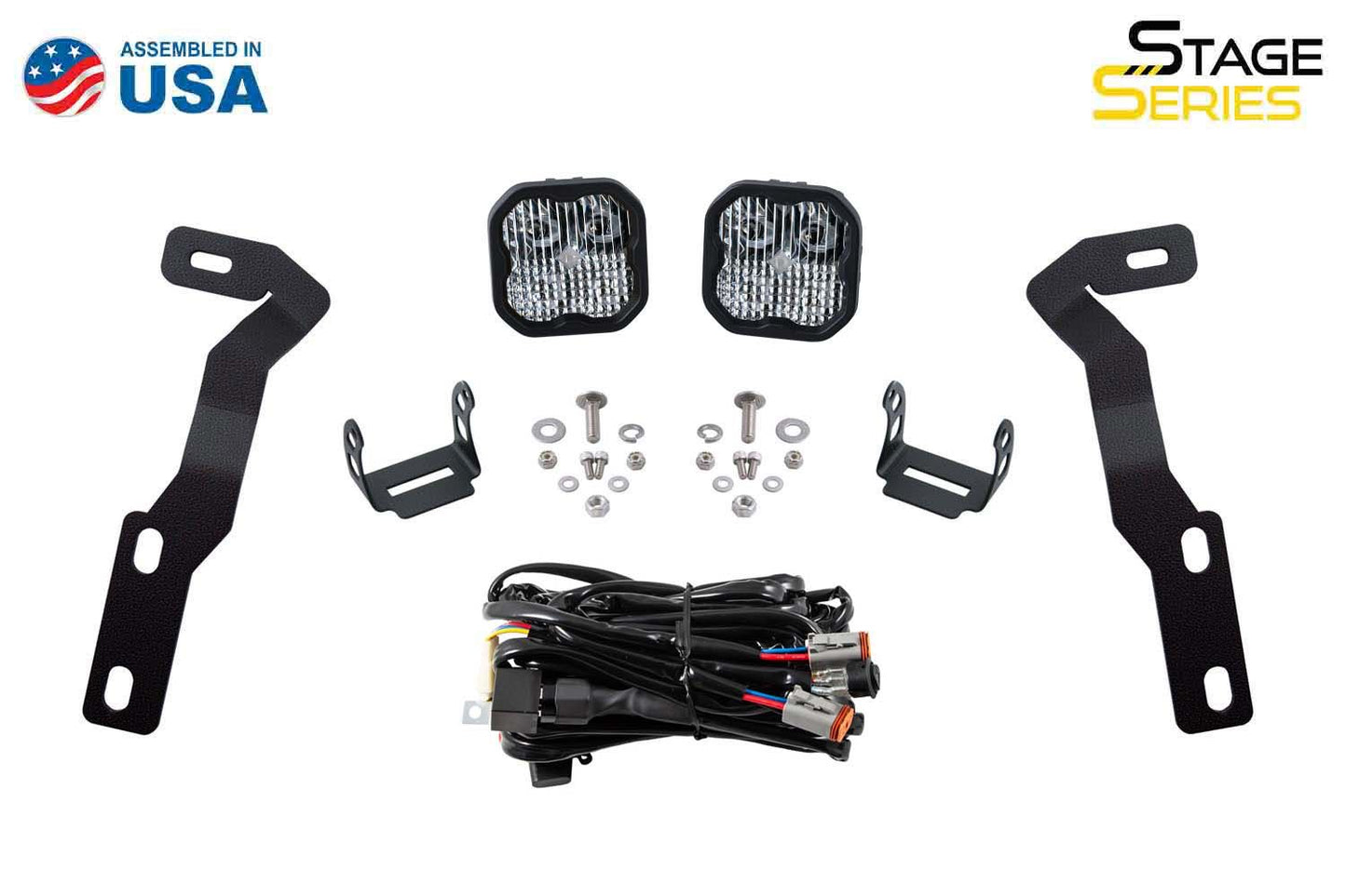 Kit de luces de zanja de la serie Stage para Toyota Tacoma 2016-2023 