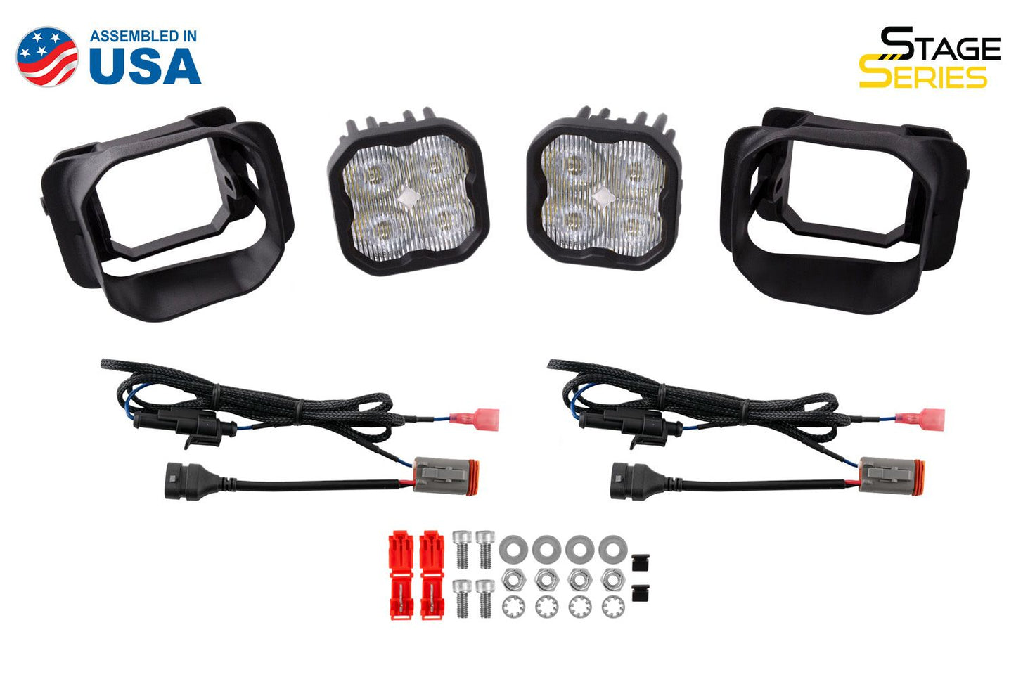 SS3 LED Fog Light Kit for 2017-2019 Ford Super Duty