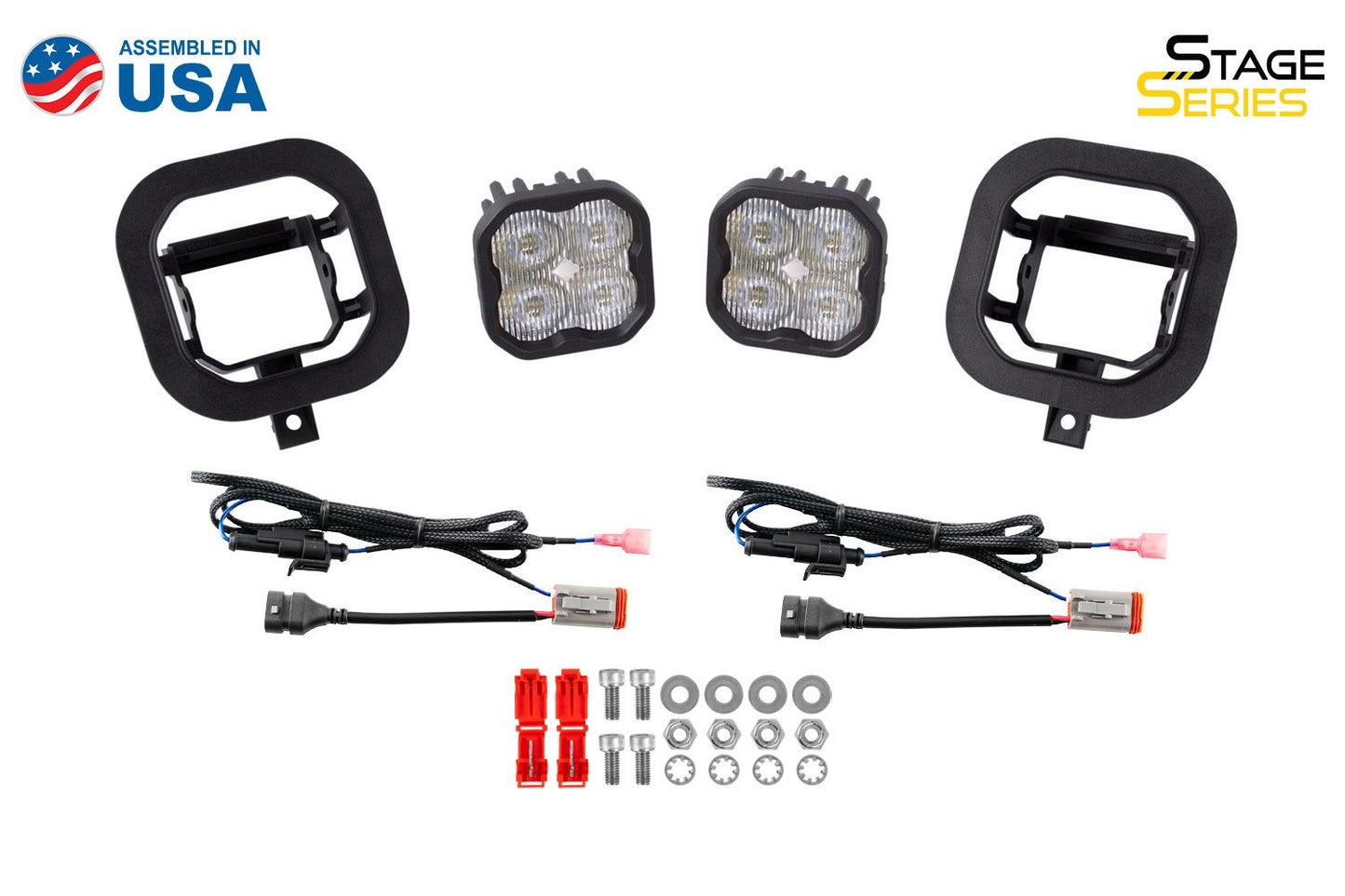 SS3 LED Fog Light Kit for 2011-2016 Ford Super Duty
