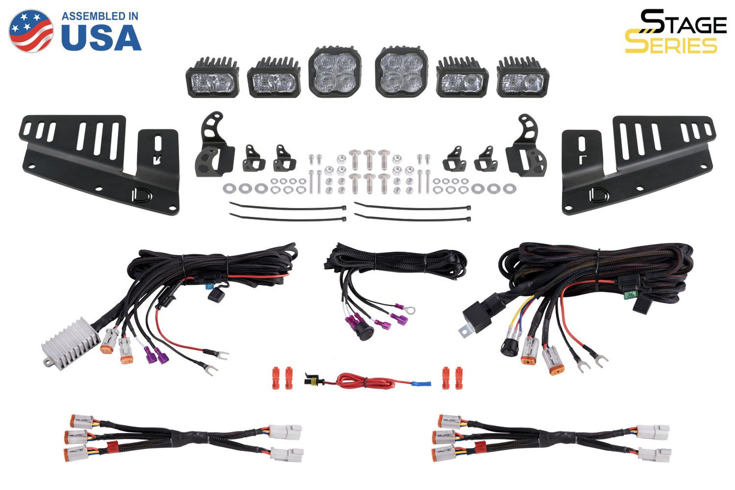 Stage Series Fog Pocket Kit for 2021+ Ford Bronco
