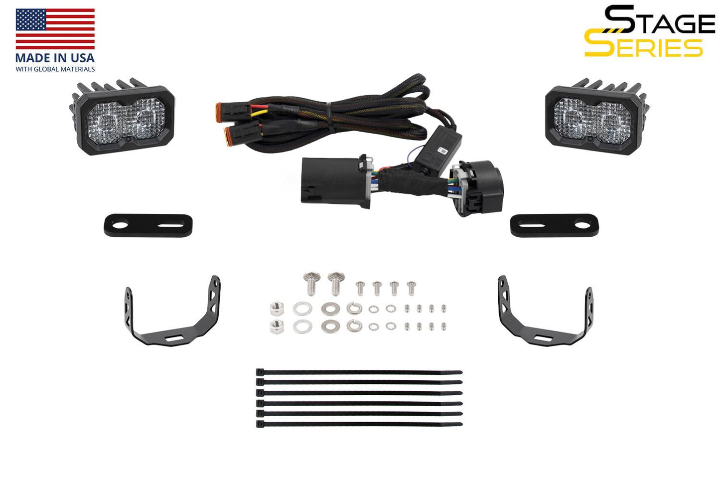 2024+ Toyota Tacoma Stage Series Rückfahrscheinwerfer-Kit 