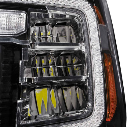 Par de faros delanteros reflectores LED para GMC Sierra 1500 14-18 y GMC Sierra 2500/3500 15-19 Form Lighting