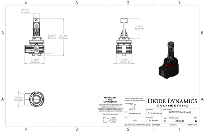 H11/H9/H8 SL2 LED-Lampen 