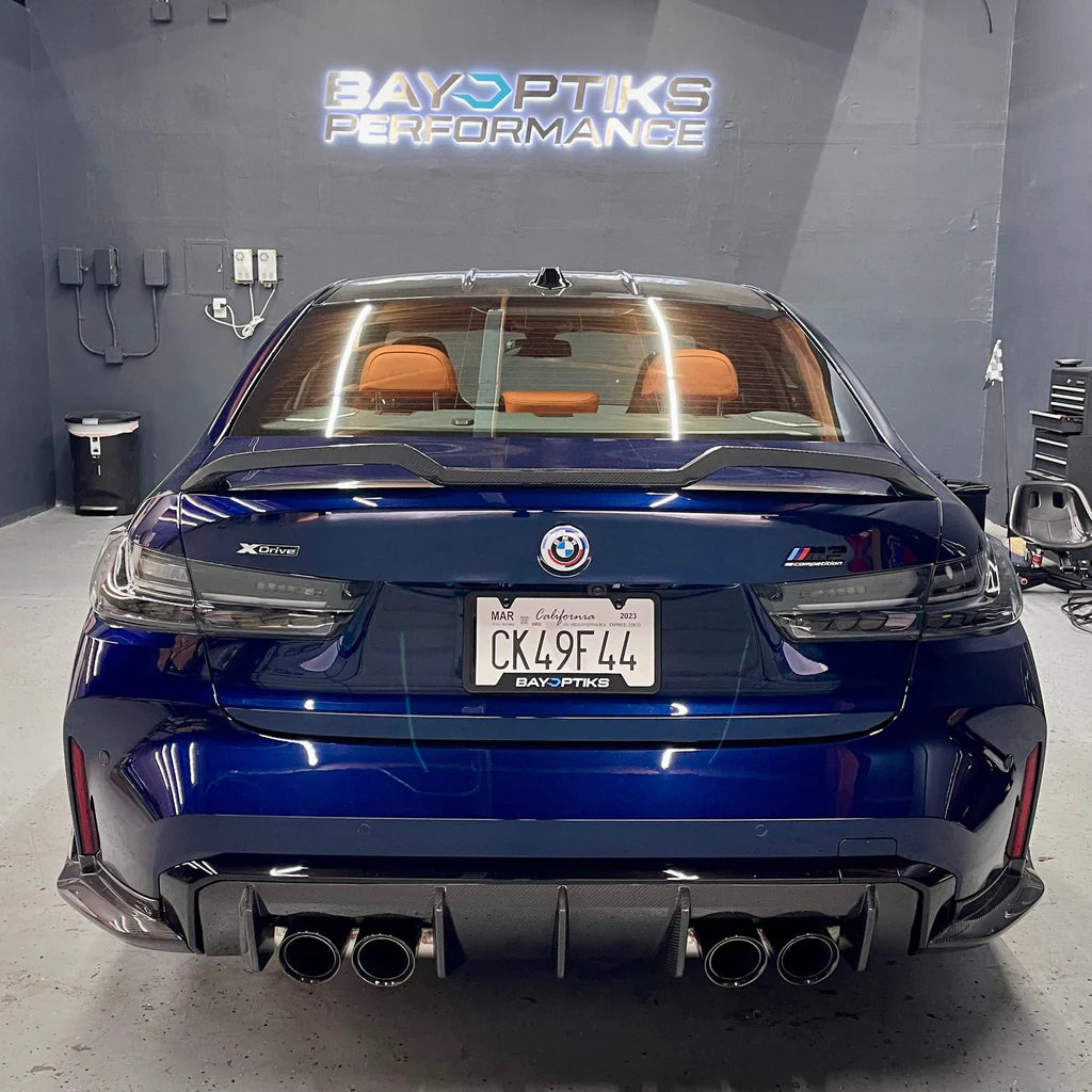 Luces traseras LED secuenciales estilo GTS del BMW M3/3 Series Coupé 2019+ (F87/F22) 