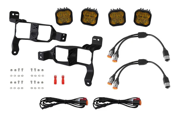 Dual SS3 LED Fog Light Kit for 2022+ Chevrolet Silverado