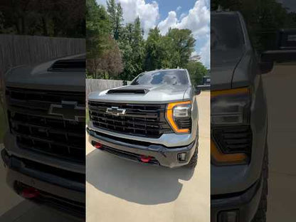 Arnés de faros LED OEM DRL ámbar GMC Sierra 2022+