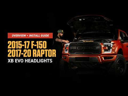 2017-2020 Ford F-150 Raptor XB EVO Hybrid LED Headlights