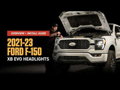 2021-2023 Ford F-150 Raptor XB EVO Hybrid LED Headlights