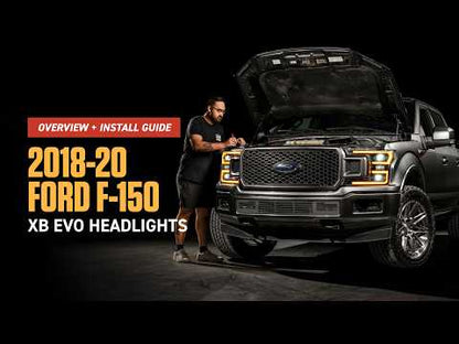 2018-2020 Ford F-150 XB EVO Hybrid LED Headlights