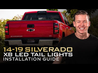 2015–2019 Chevrolet Silverado HD XB LED-Rücklichter