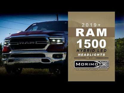 Faros LED híbridos XB: Dodge Ram 1500 (2019+) (par/ajustable)