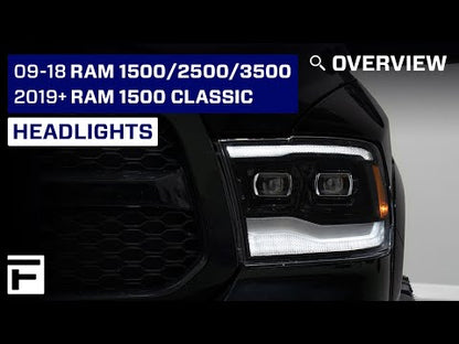 2019-2024 RAM Classic LED Projector Headlights (Pair)