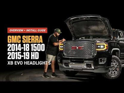 2015-2018 GMC Sierra XB EVO LED Headlights
