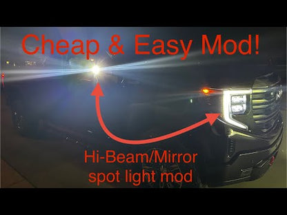 2022+ GMC Sierra Amber DRL OEM LED-Scheinwerferkabelbaum