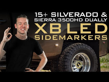 XB LED Side Markers: Chevrolet Silverado HD (2015+/Set)