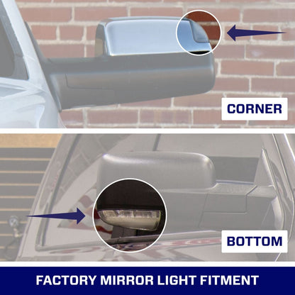 2021-2024 Ram 1500 Classic LED Mirror Lights