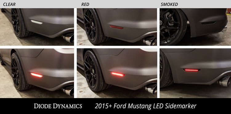 LED Sidemarkers for 2015-2023 Ford Mustang (EU/AU)