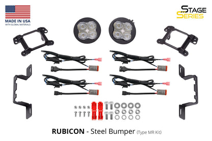 SS3 LED-Nebelscheinwerfer-Kit für Jeep JL Wrangler ab 2018 