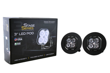 SS3 LED Fog Light Kit for 2007-2014 GMC Sierra 2500/3500