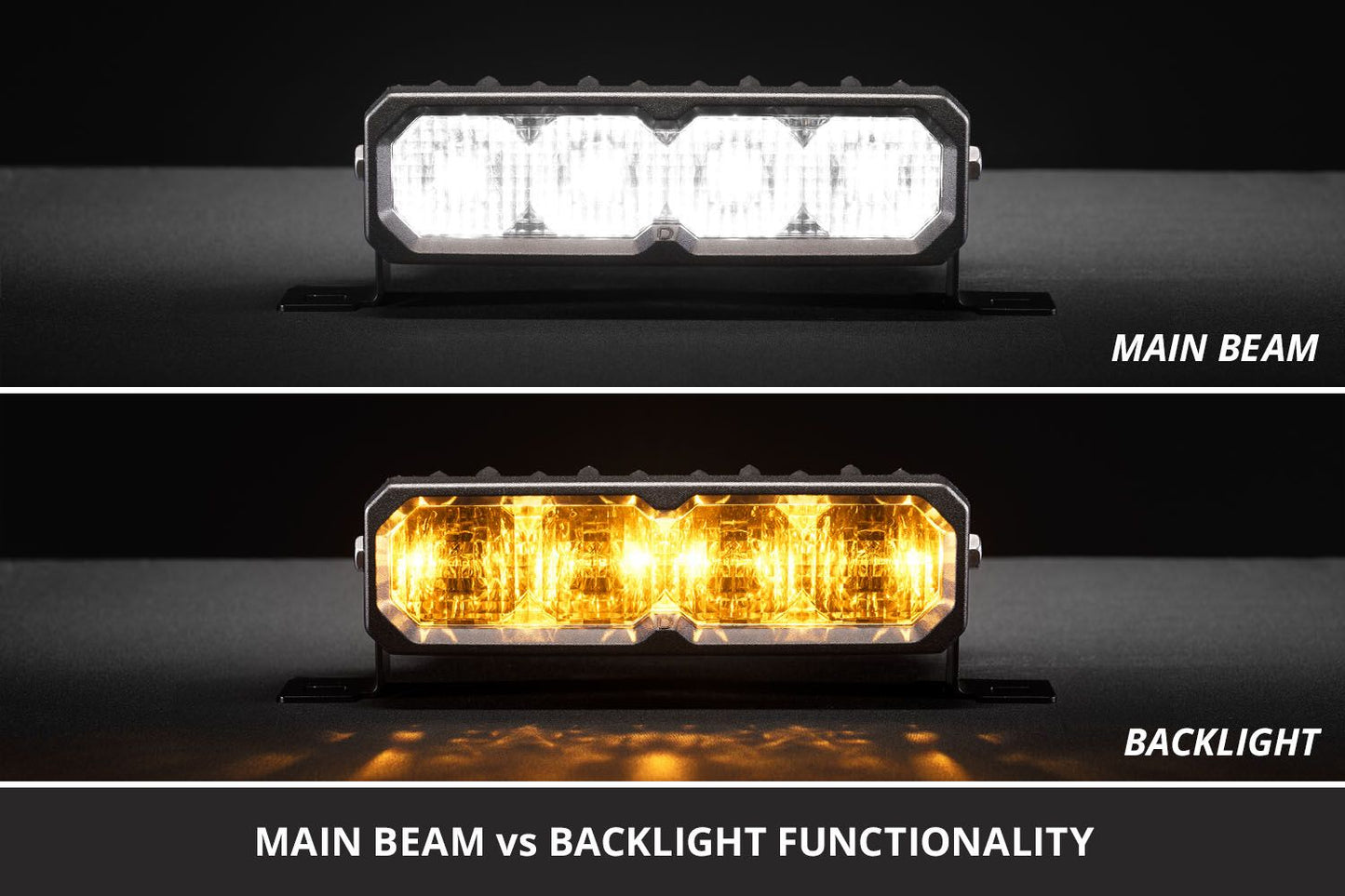 2013-2018 Dodge Ram Standard SAE/DOT LED Lightbar Kit