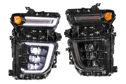 Faros LED XB: Chevrolet Silverado HD (2020+) (par) 