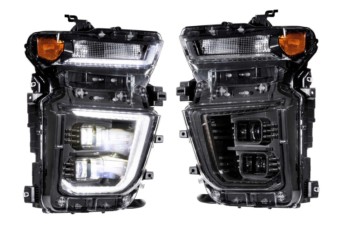 XB Hybrid Headlights: Chevrolet Silverado HD (2020+) (Pair)