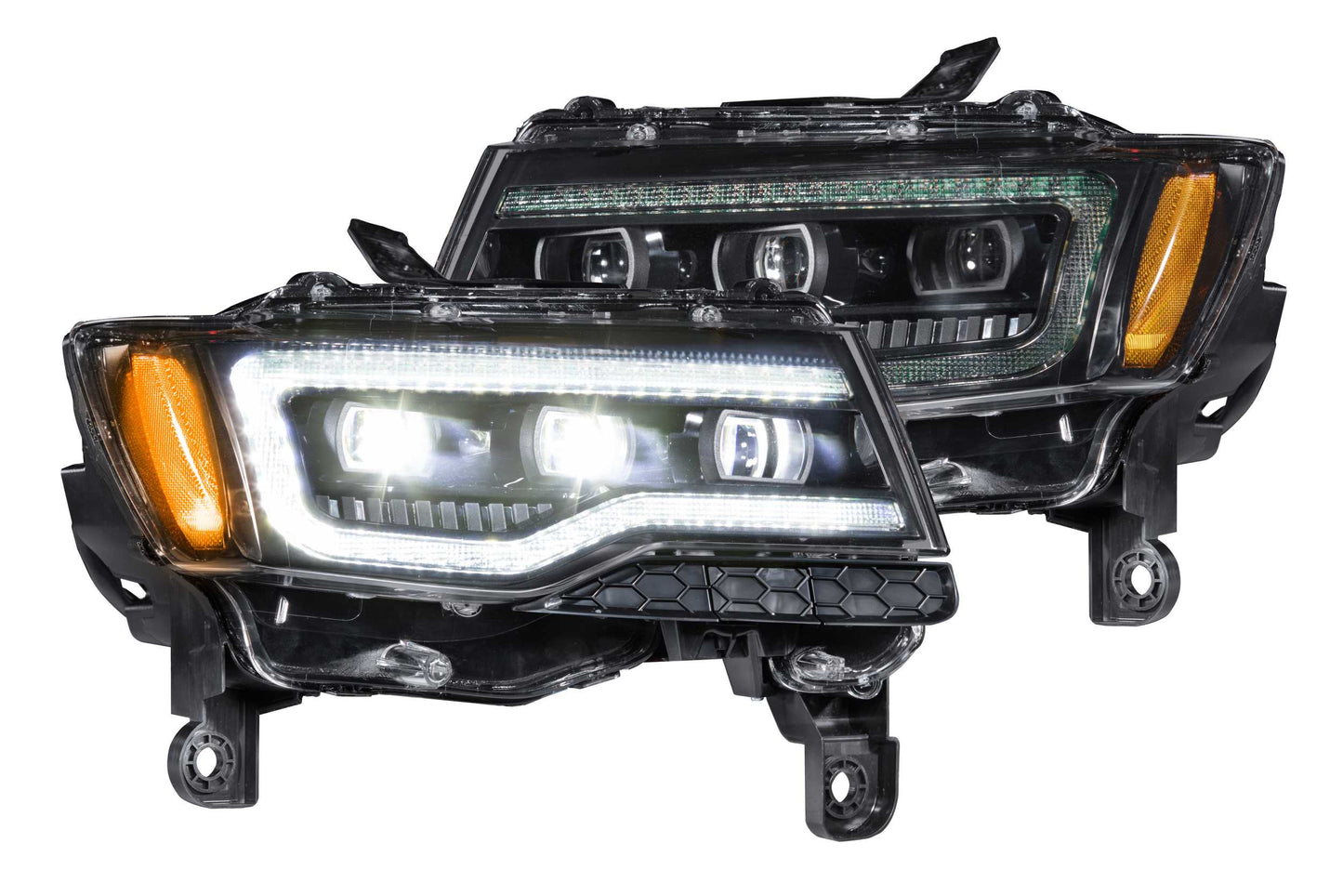 XB LED Headlights: Jeep Grand Cherokee (14-22) (Pair)