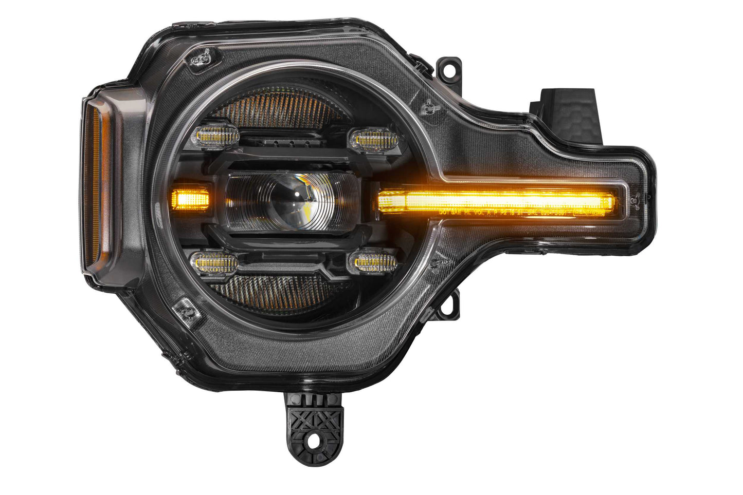 XB LED Headlights: Ford Bronco (21+) (Pair / White DRL)