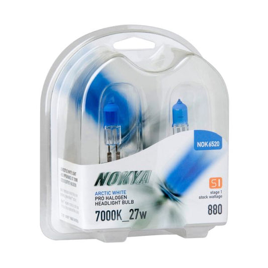 880: Nokya Pro Halogen 27 W (DOT Clear; Paar)