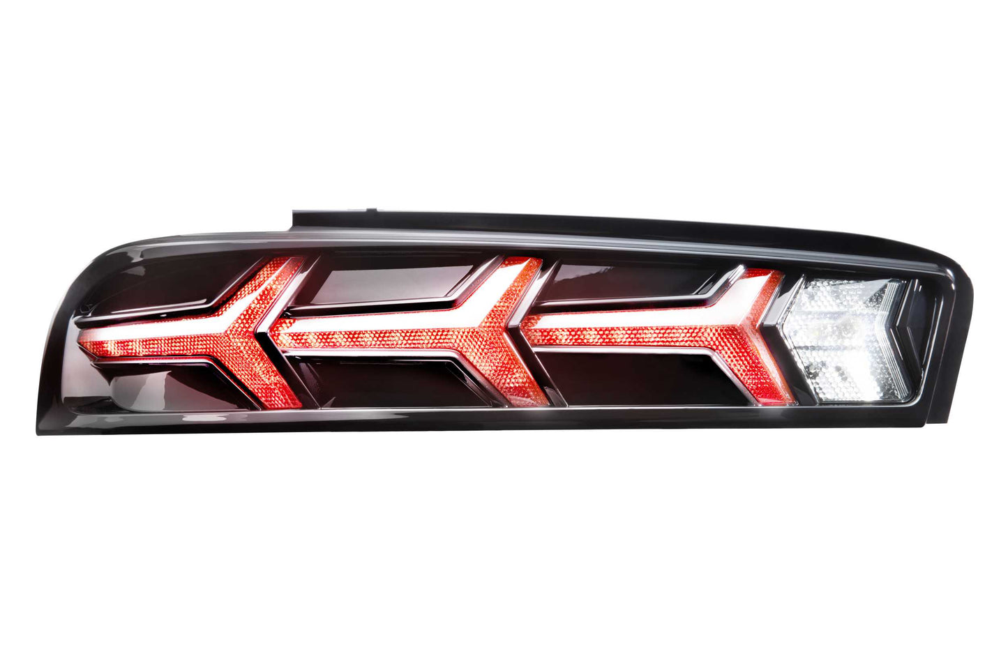 XB LED Tails: Chevrolet Camaro (16-18) (Pair / Lambo / Red)