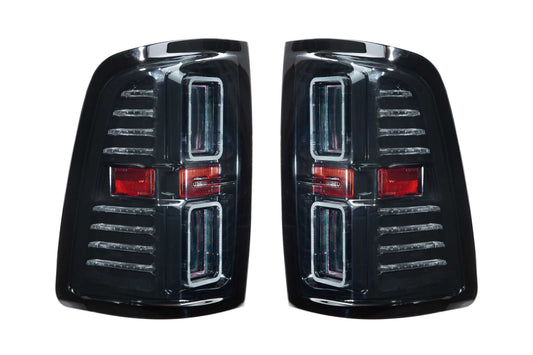 XB LED Tails: Dodge Ram (09-18) (Pair / Smoked)