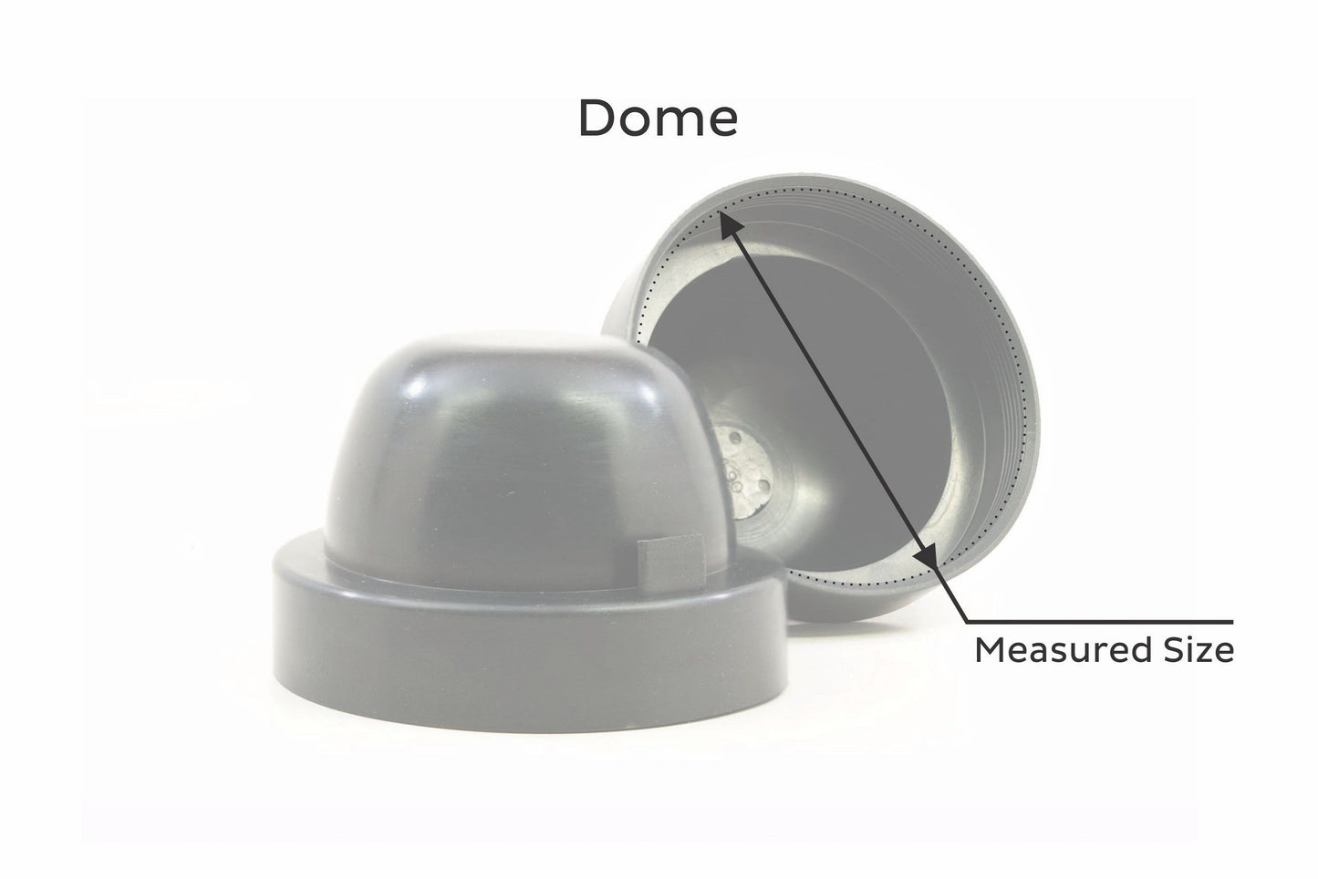 Housing Cap: Dome (75mm)
