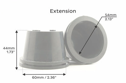Housing Cap: Dome (65mm)