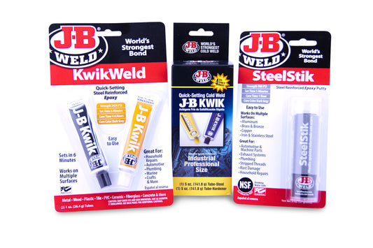 JBWeld Epoxy: Adhesivo de acero