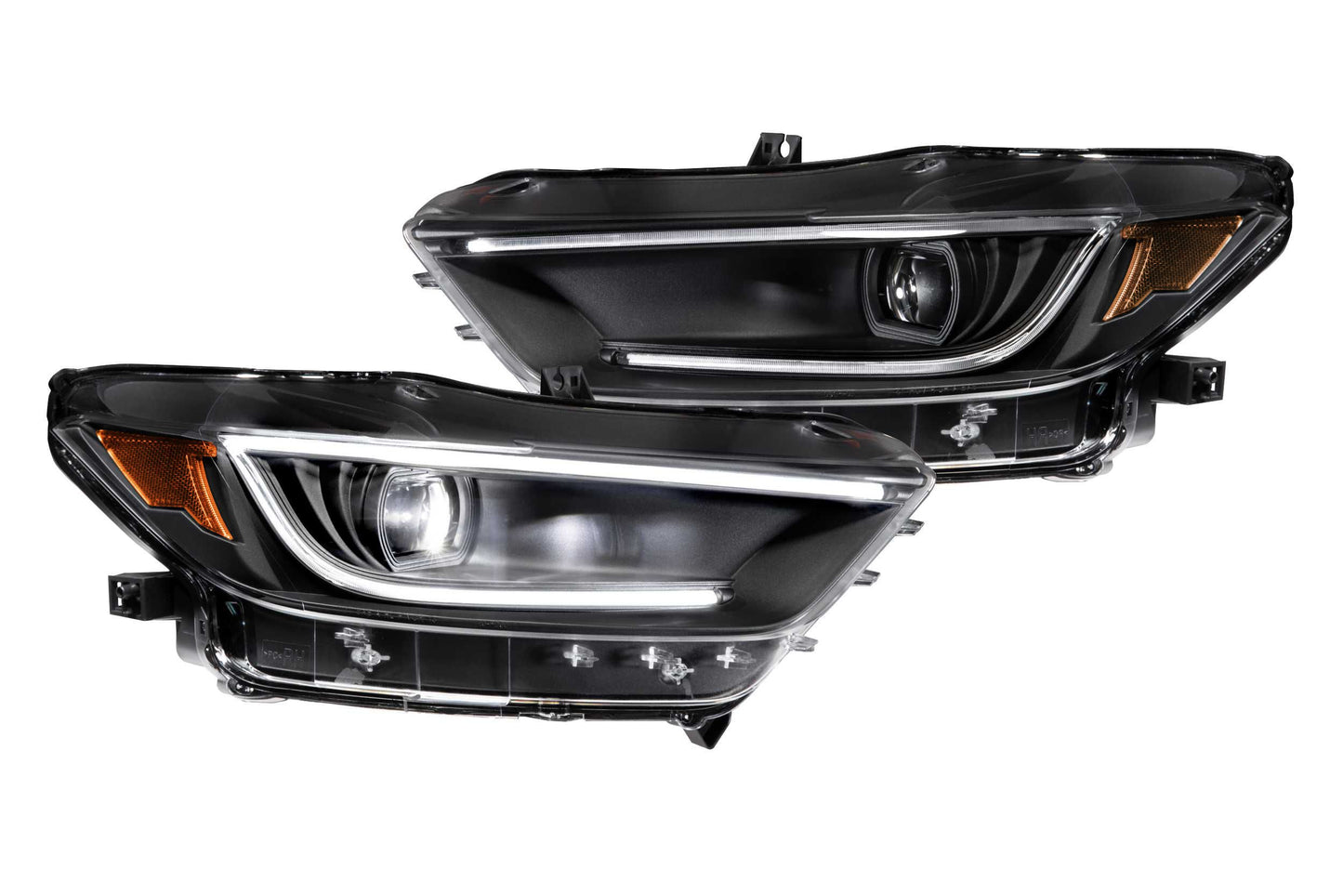 XB LED Headlights: Ford Mustang (15-17) (Pair / ASM)