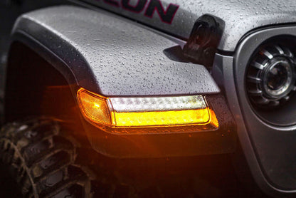 XB LED Sidemakers: Jeep Wrangler JL (18+) (Pair / Smoked)