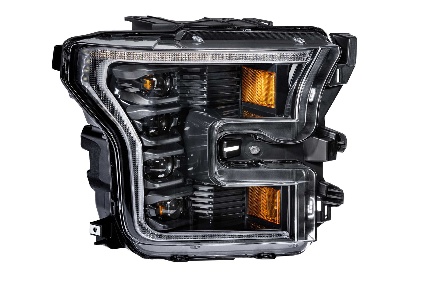XB LED Headlights: Ford Raptor (2017-2020) (Amber DRL)