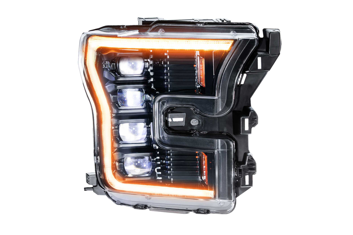 XB LED Headlights: Ford Raptor (2017-2020) (Amber DRL)