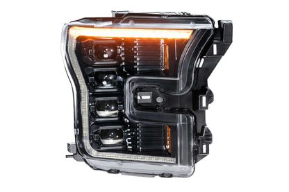 XB LED Headlights: Ford Raptor (2017-2020) (Amber DRL)