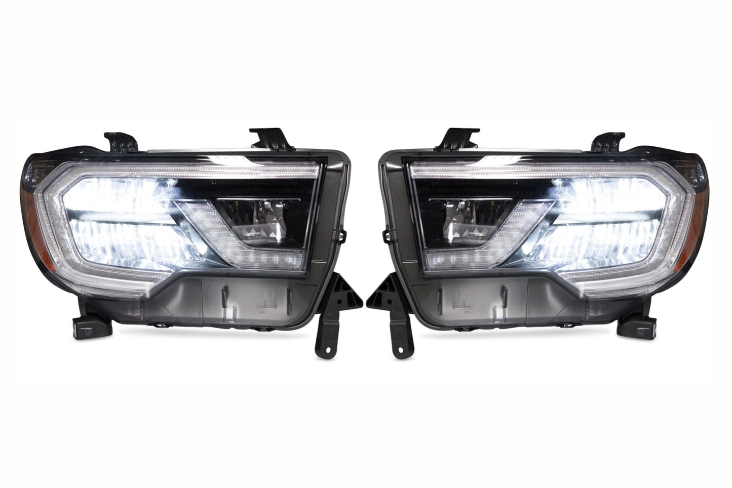 OEM LED Headlights: Toyota Sequoia (18+) (Black / Left)